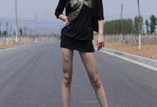 Nicole图集 – 公路透明肉色连体袜 [113P/966MB]-套图岛