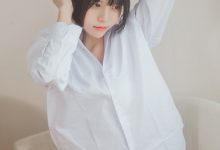 COS 桜桃喵 – 白衬衫散发 [494P]-套图岛