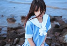 [Cosplay]疯猫ss – 一起去海鸥岛吧网红少女 [41P]-套图岛