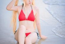 白金Saki写真 – 水着 [27P]-套图岛