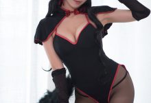 [Cosplay]鳗鱼霏儿 - 兽耳 黑丝-套图岛