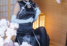 [Cosplay]疯猫ss -穹妹旗袍 [24P]-套图岛