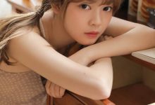 双马尾美女清新文艺写真图片-套图岛