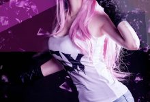 性感刮骨刀夏禾cosplay美女写真图片-套图岛