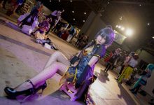 甜美可爱洛天依cosplay图片-套图岛