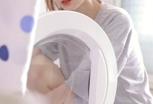 马尾辫美女清新随性居家写真图片-套图岛