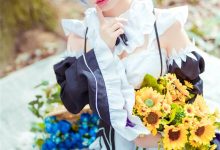 可爱萝莉cosplay雷姆制服诱惑写真图片-套图岛