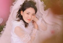 白皙养眼美女蕾丝裙气质写真图片-套图岛