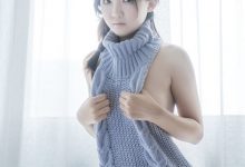 御子Yumiko - 漏背毛衣 [10P-116MB]-套图岛