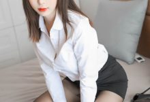 斗鱼主播w黑米粥w - 制服OL [34P-130MB]-套图岛