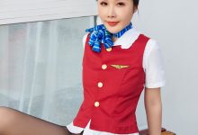 [妖精社] 2020.06.26 T2017 《美琪老师傅-空姐》 [38/251M]-套图岛