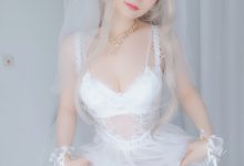 Coser小姐姐白银 - 纯白花嫁 [161P6V-1.03GB]-套图岛