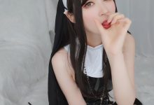 Coser小姐姐白银 - 皮衣修女 [95P6V-654MB]-套图岛