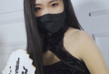 [妖精社视频] 2020.08.10 H2023 《苏伟-黑旗袍》 [1V-146M]-套图岛