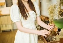 [YALAYI雅拉伊] 2020.11.17 NO.727 小乔《甜美女友爱花艺》[32P+1P/398M]-套图岛