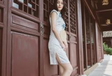 SSA丝社 No.111 丽萍 烈日下的清新旗袍-套图岛