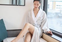 丝慕写真 SM410 茗茗《法兰绒浴袍》-套图岛