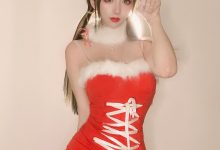 斗鱼米线线sama写真 - 圣诞特辑 [39P]-套图岛