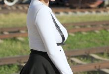 [妖精社视频] 2021.04.01 H2109 《唐飞飞-逆光车站》 [1V/459M]-套图岛