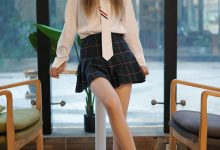 学妹加速跑 XM052《清纯学院风，性感天鹅绒-敏儿》[86P1V-200MB]-套图岛