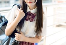 喵糖映画 VOL.023 长发JK萌妹-套图岛
