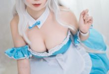 喵糖映画 VOL.191 小天鹅女仆和礼服-套图岛