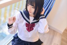 喵糖映画 VOL.064 制服下的死水库-套图岛