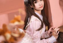 喵糖映画 VOL.119 粉色猫耳女仆-套图岛