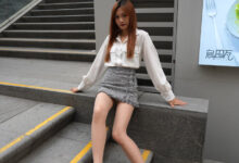 [壹吻映画]YW023《商场台阶》笑笑[99+1P+1V／1.66G]-套图岛