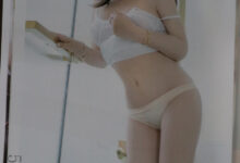 过期米线线喵 – 实体写真肉丝 扫描版[77P336M-套图岛