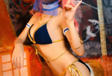 [YouMei尤美] 2021.04.06 舞娘玉藻前 抖娘利世[16+1P331M]-套图岛