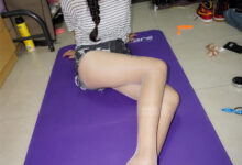 妖精视觉 NO.153 甜甜 宿舍的亮丝袜[32P／19.6MB]-套图岛