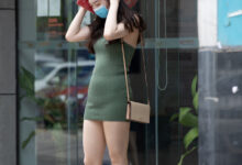 都市丽人绿裙美女油亮丝袜【338P/5.67G】-套图岛