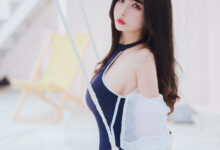 rioko凉凉子 NO.072 - 天台竞泳[50P+1V／247MB]-套图岛