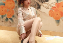 小女巫露娜 - NO.14 亮片裙肉丝 [22P-141MB]-套图岛