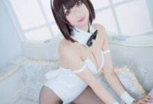 周叽是可爱兔兔 NO.033 - 加藤惠兔女郎 [32P346M]-套图岛