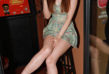 都市丽人绿色小花裙美女  [视频+套图/21.2G]-套图岛