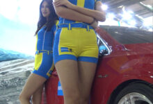 漂亮的紧身长腿车模美女[4V/2.86G]-套图岛