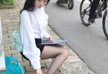 我丝你想 MX006 美西 公交车站奇遇记1 [67P-88MB]-套图岛