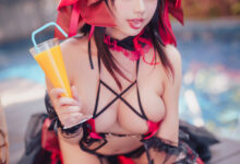 沖田凜花Rinka - Kurumi Tokisaki Swimsuit [29P-316MB]-套图岛