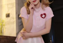 斗鱼主播小女巫露娜 - 蜜桃乌龙茶 [61P-7MB]-套图岛