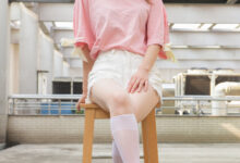 大生模拍 No.143 文静 抖音网红丝 肉丝+白丝 [60P1V415MB]-套图岛