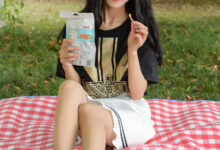 大生模拍 No.144 菲菲 假日野餐 [63P1V473MB]-套图岛