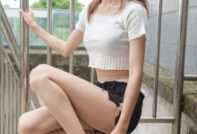 大生模拍 No.189 诗雨 短裤里的无内丝 [51P1V-651MB]-套图岛