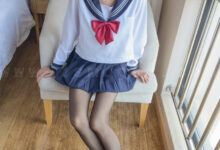 大生模拍 No.207 意涵jk黑丝[55P]-套图岛