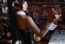 鬼畜瑶 NO.007 大狗黑色同人兔女郎 [22P-417MB]-套图岛