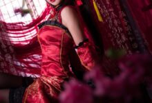 鬼畜瑶 NO.011 时崎狂三新年旗袍 [22P-415MB]-套图岛