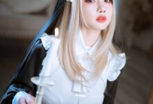 鬼畜瑶 NO.045 修女[47P-100MB]-套图岛