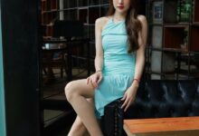 [IESS异思趣向] 2021.06.20 丝享家838：夏夏《蓝色战衣》[83P／156MB]-套图岛