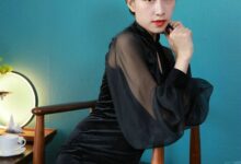 [IESS异思趣向] 2021.07.28 丝享家873：美子《新式旗袍短裙》[93P／127MB]-套图岛